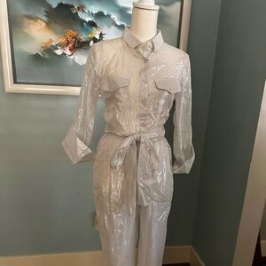 Gretchen Scott designs shimmer party outfit